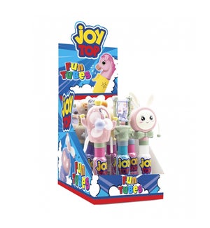 JOYTOP FUN TUBES LOLLIPOP with Toys (11g 12 Cts) *